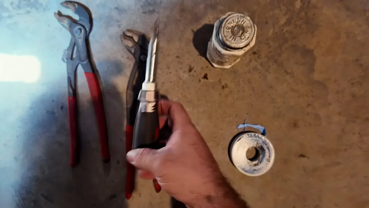 Water heater gas control and connection checked during a Glendale home plumbing visit