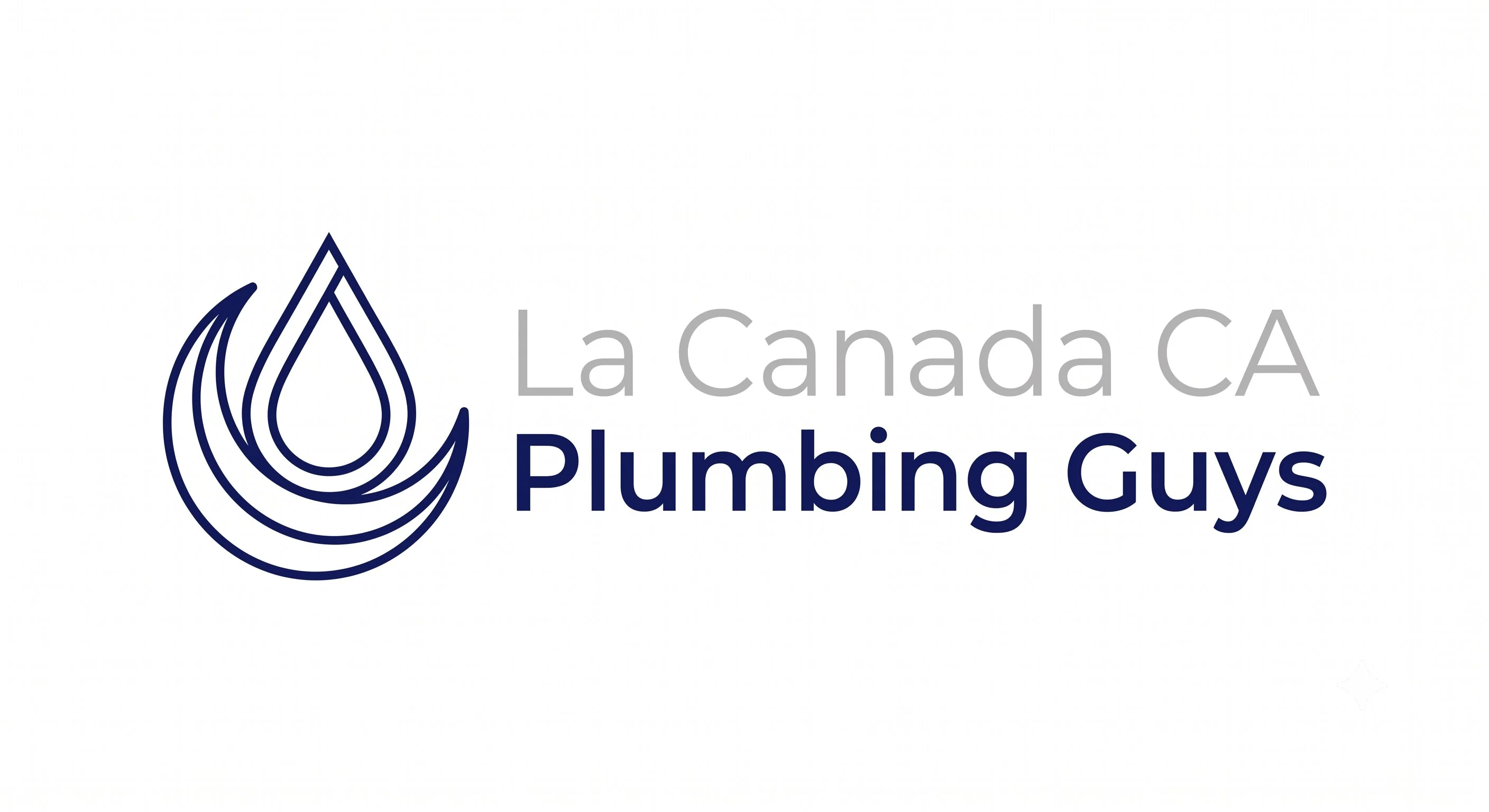 La Cañada Flintridge Plumbing Guys logo on homepage header